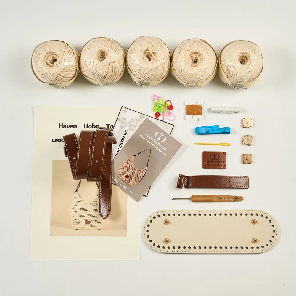 CrochetPark™ Haven Hobo crochet kit