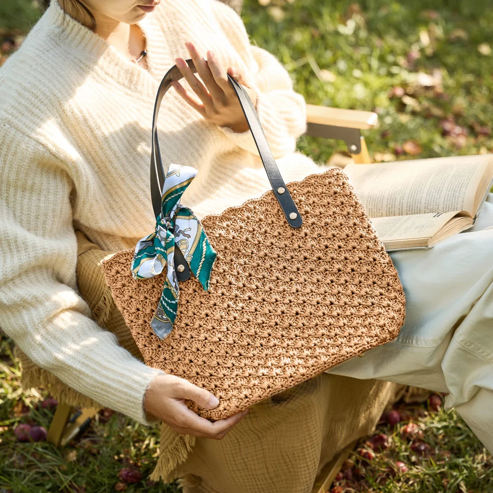 CrochetPark™ Aveline crochet Shoulder Bag Kit