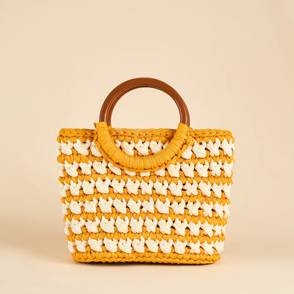 CrochetPark™ Sunflower crochet bag DIY Kit