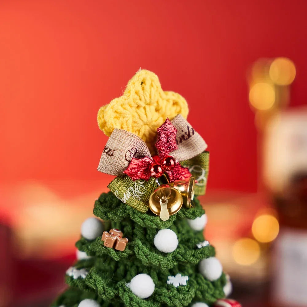 CrochetPark™ Sapin de Noël crocheté fait main