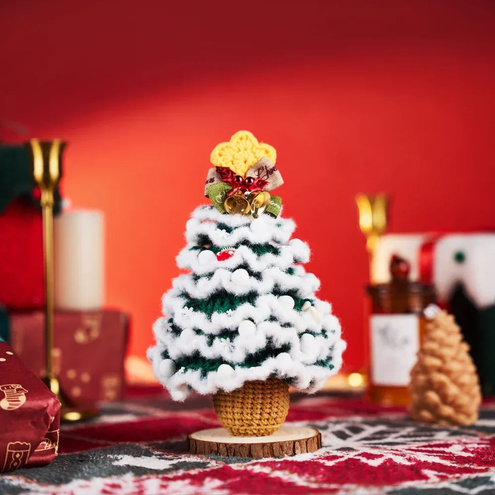 CrochetPark™ Sapin de Noël crocheté fait main
