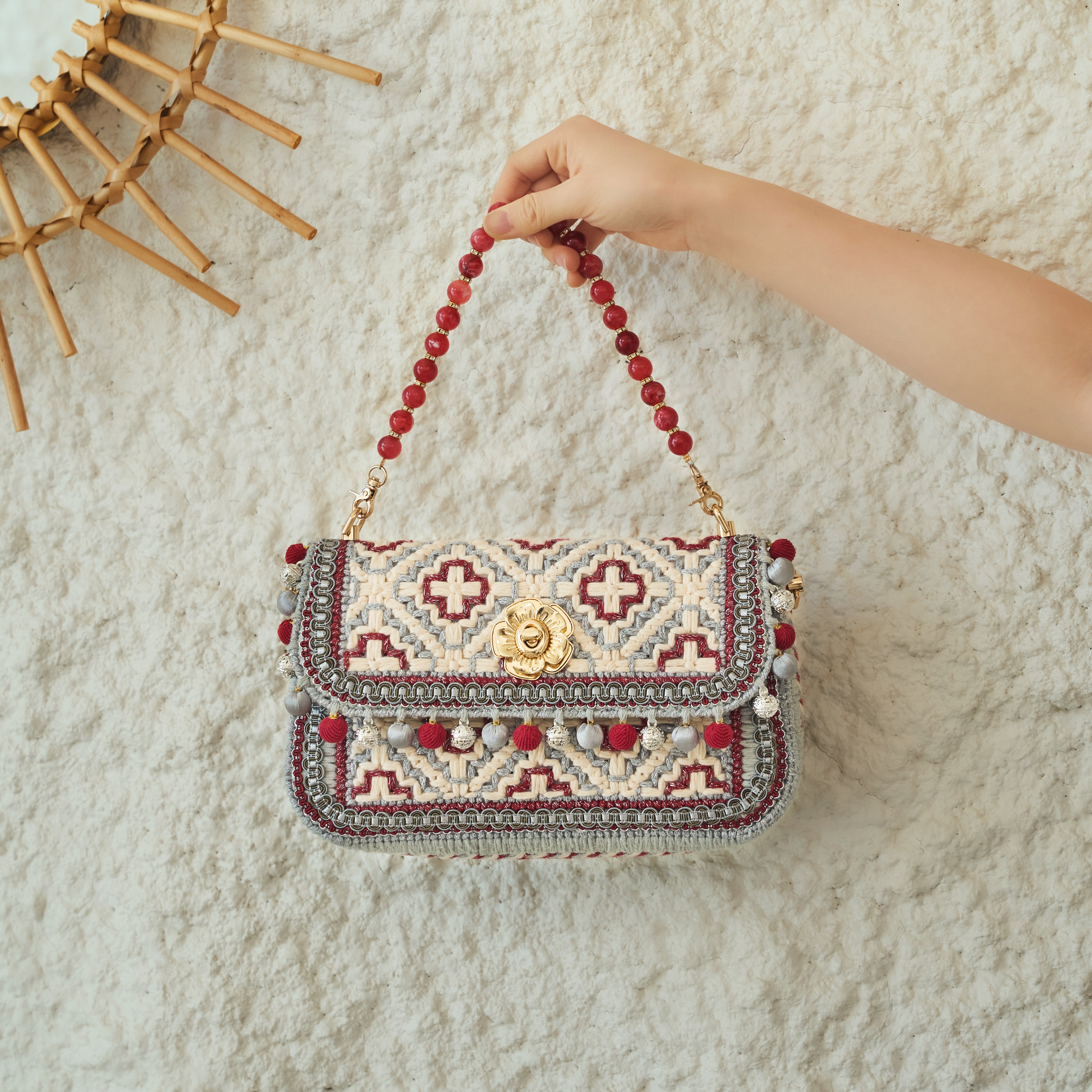 Highland Cross-Stitch Handbag Kit