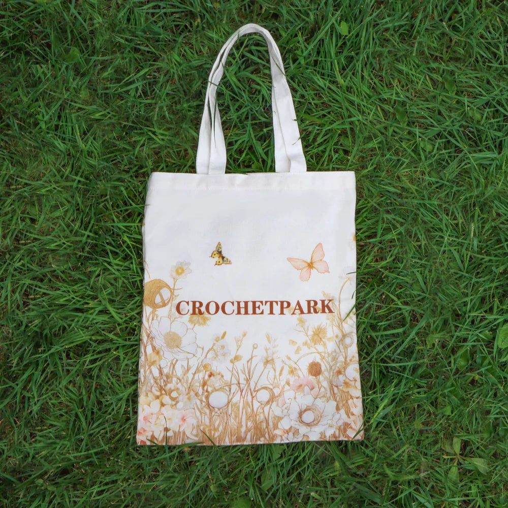 CrochetPark™ Canvas Tote Bag