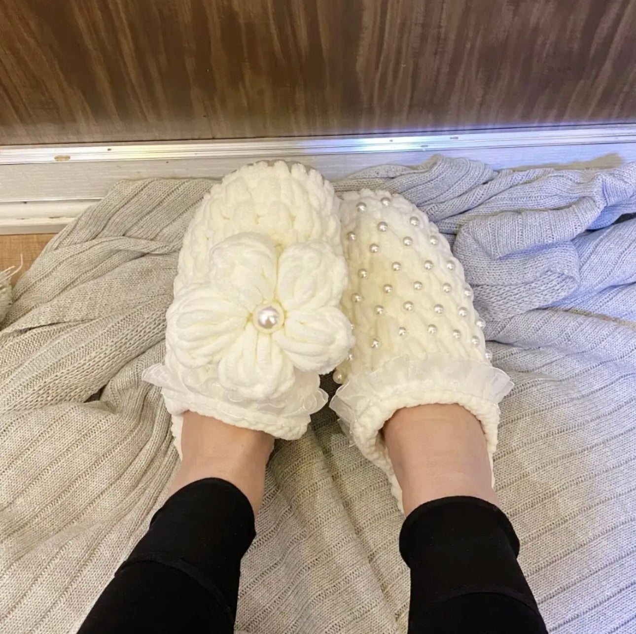 CrochetPark™ crochet slipper DIY KIT