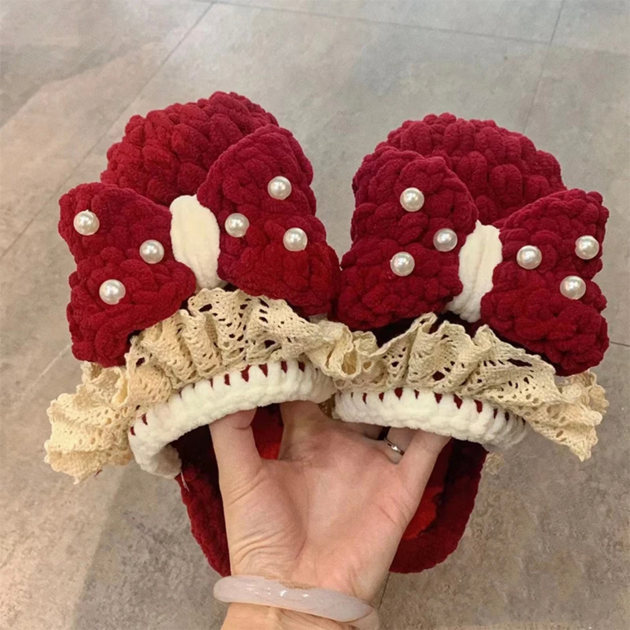 CrochetPark™ crochet slipper DIY KIT