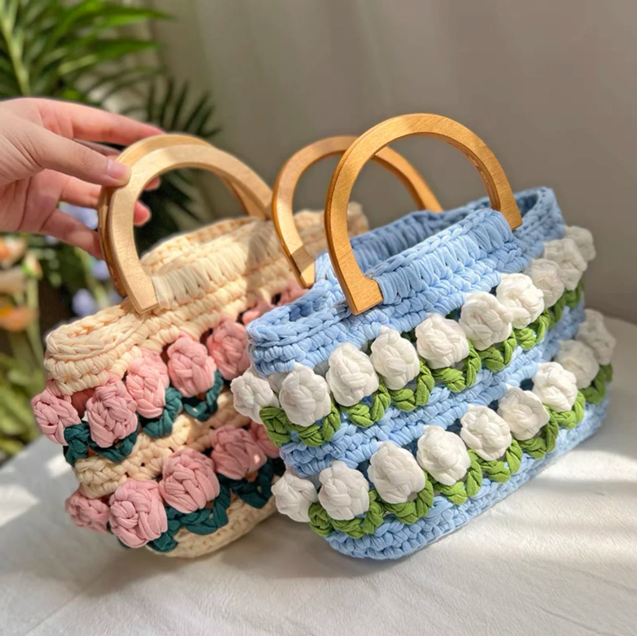 Tulip Crochet Bag DIY Kit - Caselibary