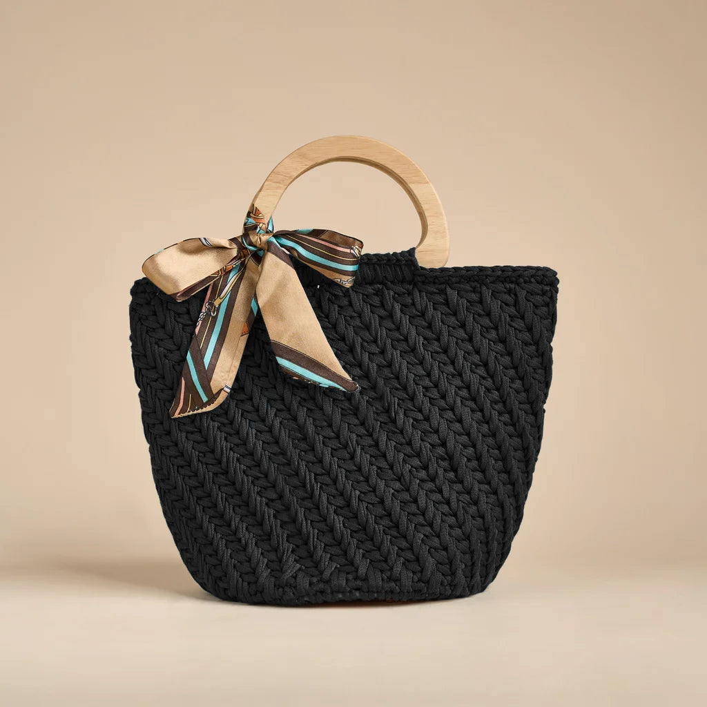 CrochetPark™  Elegant granny Crochet Bag DIY Kit