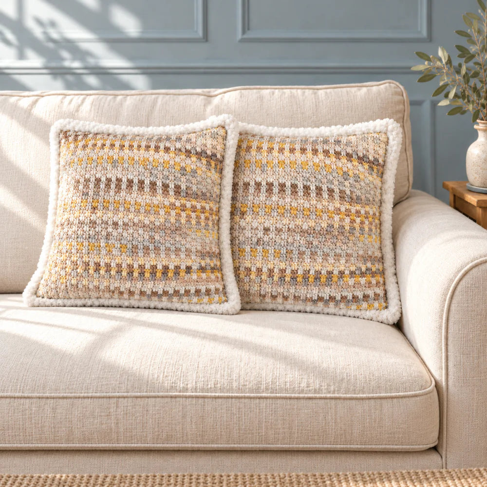 Mosaic Cushion Crochet Kit