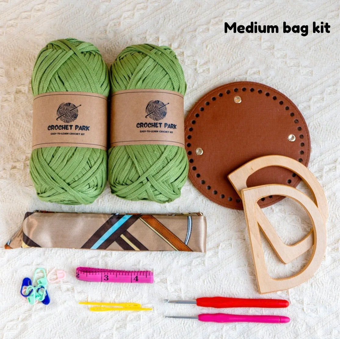 (no tutorial)Elegant granny Crochet Bag DIY Kit