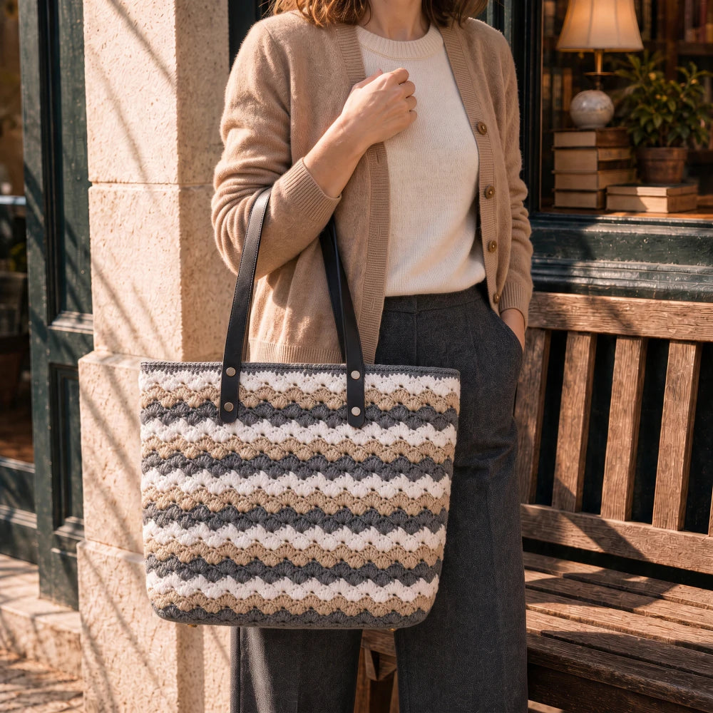 Wave Tote Crochet Kit