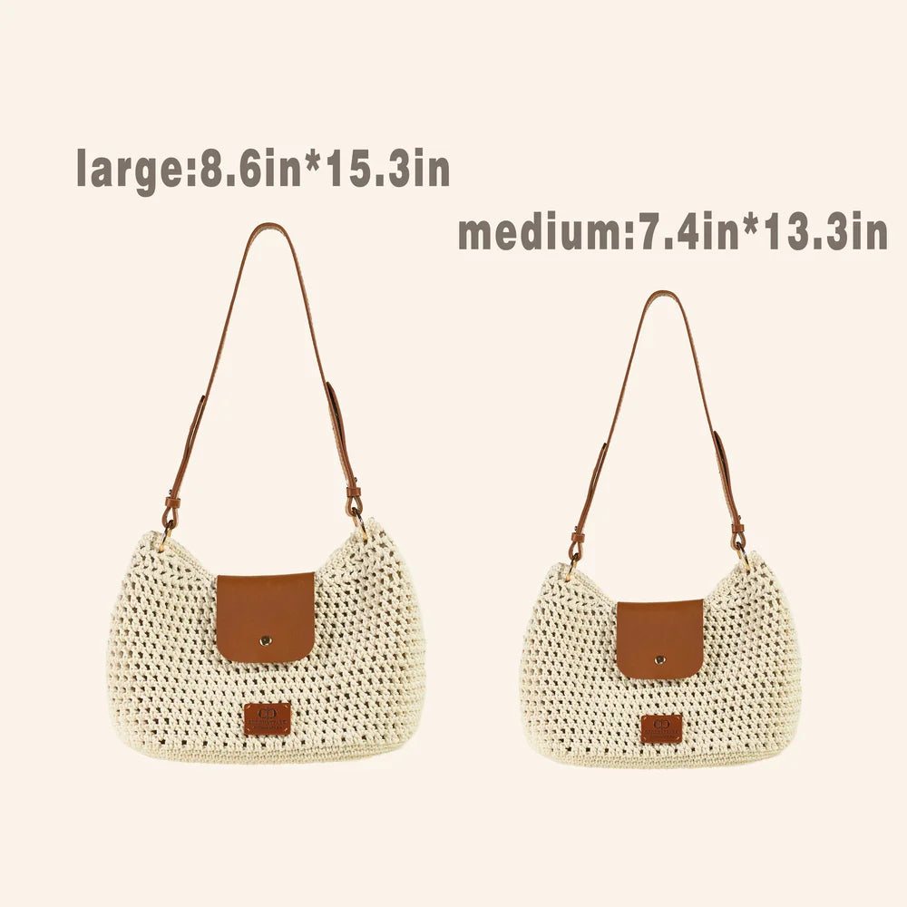 CrochetPark™ Sunny Weekend Hobo Crochet Kit